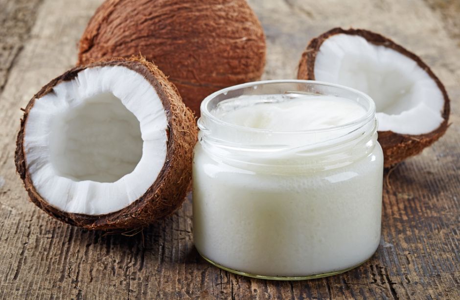 Aceite de coco comestible